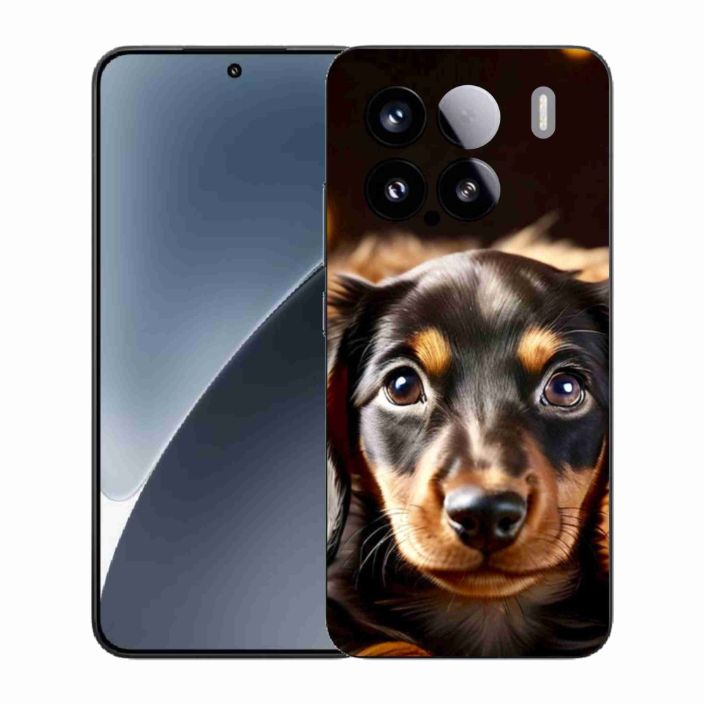 Gelový kryt mmCase na Xiaomi 15 - jezevčík