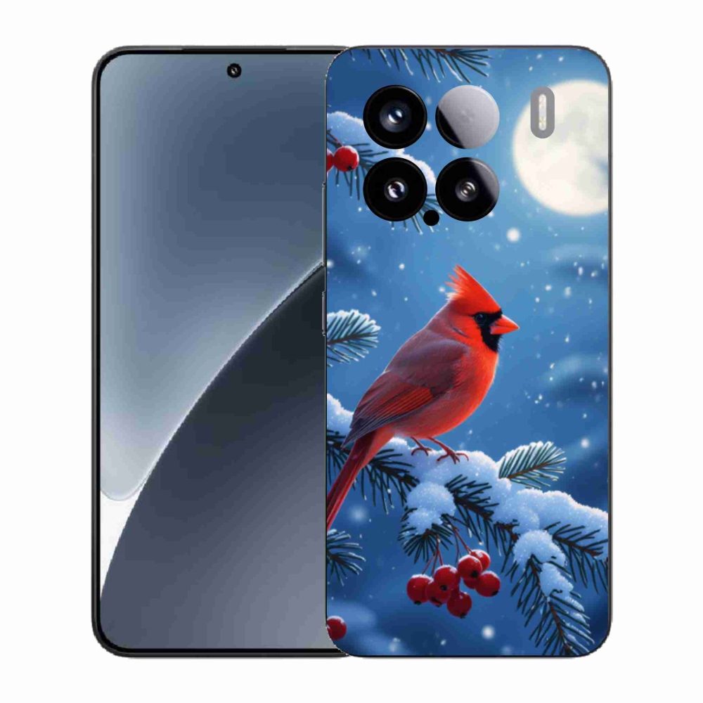 Gelový kryt mmCase na Xiaomi 15 - kardinál červený