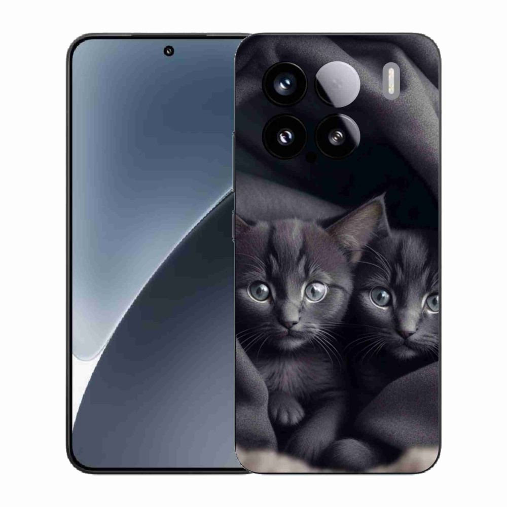 Gelový kryt mmCase na Xiaomi 15 - kočičí duo