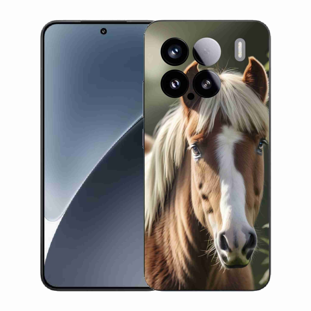 Gelový kryt mmCase na Xiaomi 15 - kůň se světlou hřívou