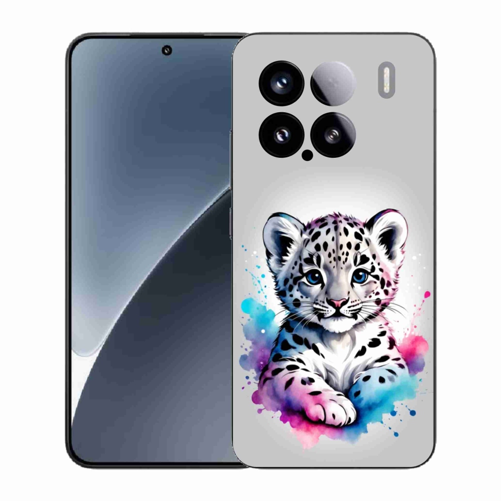 Gelový kryt mmCase na Xiaomi 15 - levhartí mládě