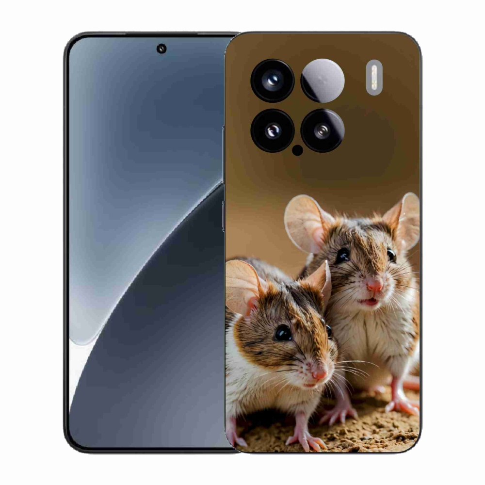 Gelový kryt mmCase na Xiaomi 15 - myší duo
