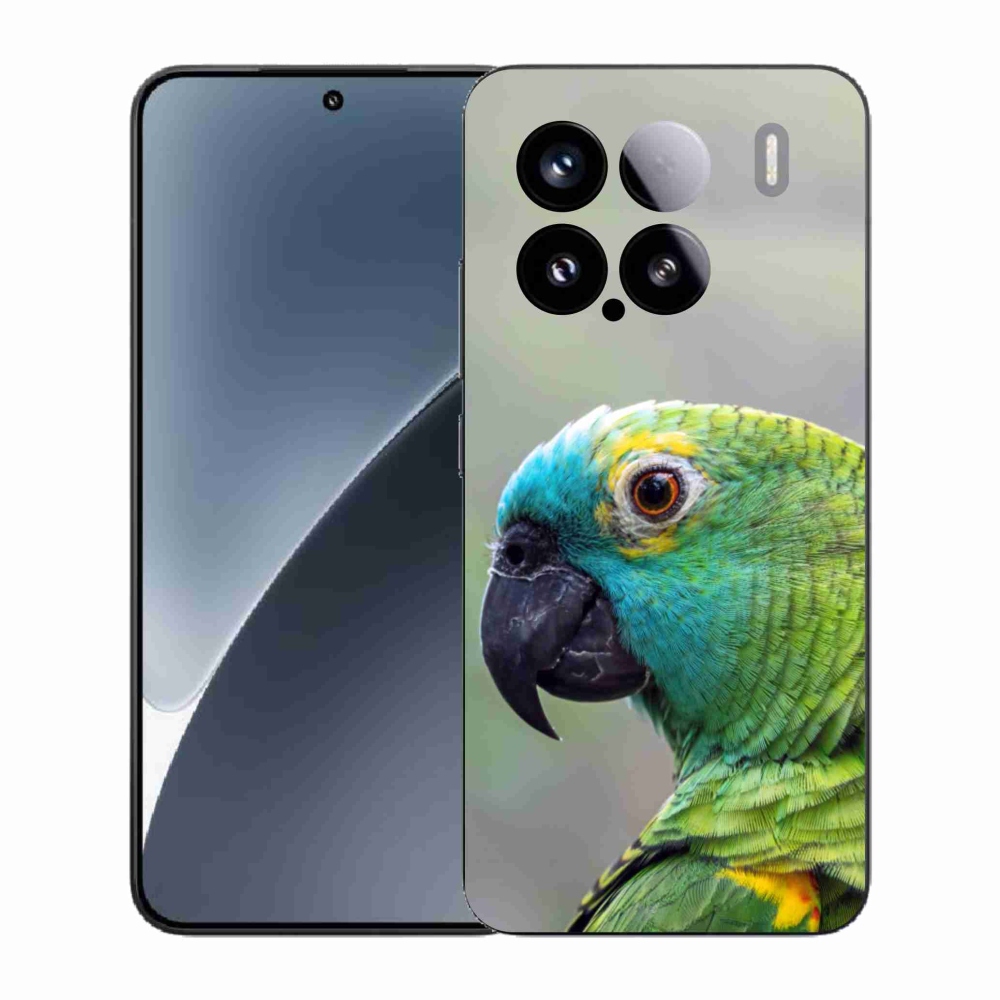 Gelový kryt mmCase na Xiaomi 15 - papoušek amazoňan
