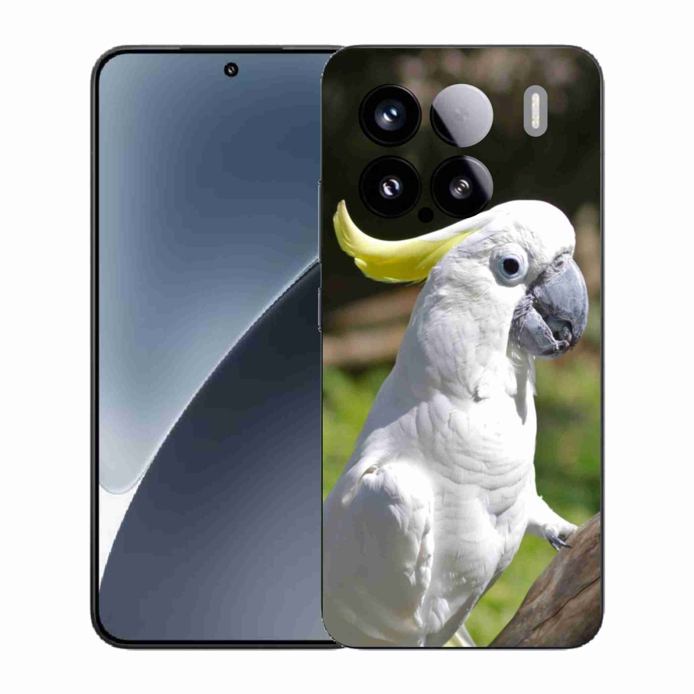 Gelový kryt mmCase na Xiaomi 15 - papoušek kakadu 2