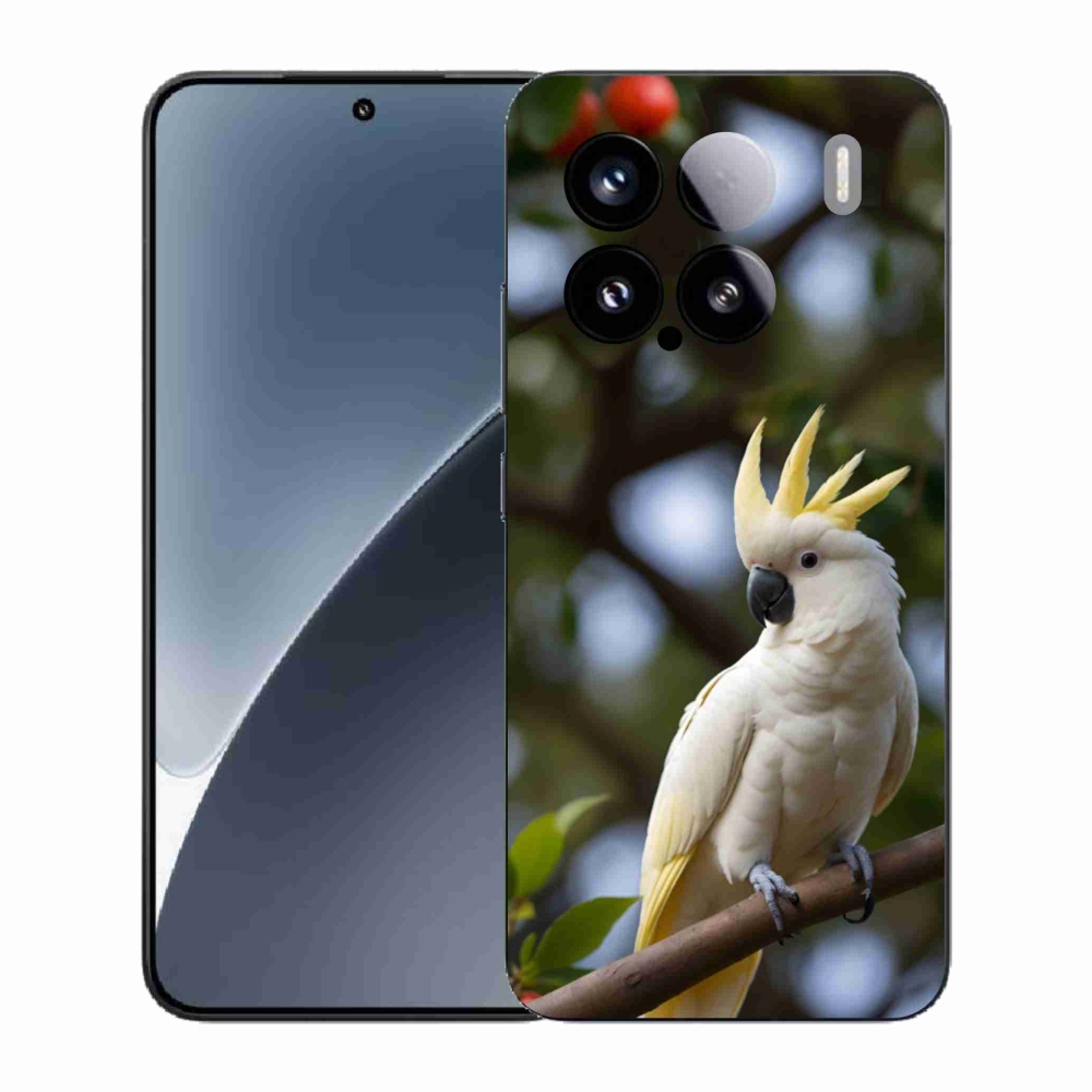 Gelový kryt mmCase na Xiaomi 15 - papoušek kakadu 3