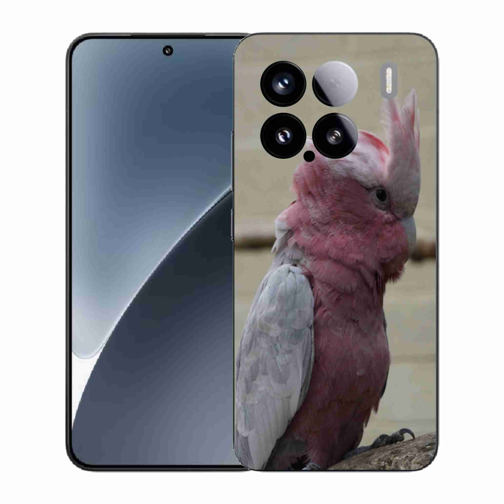 Gelový kryt mmCase na Xiaomi 15 - papoušek kakadu růžový