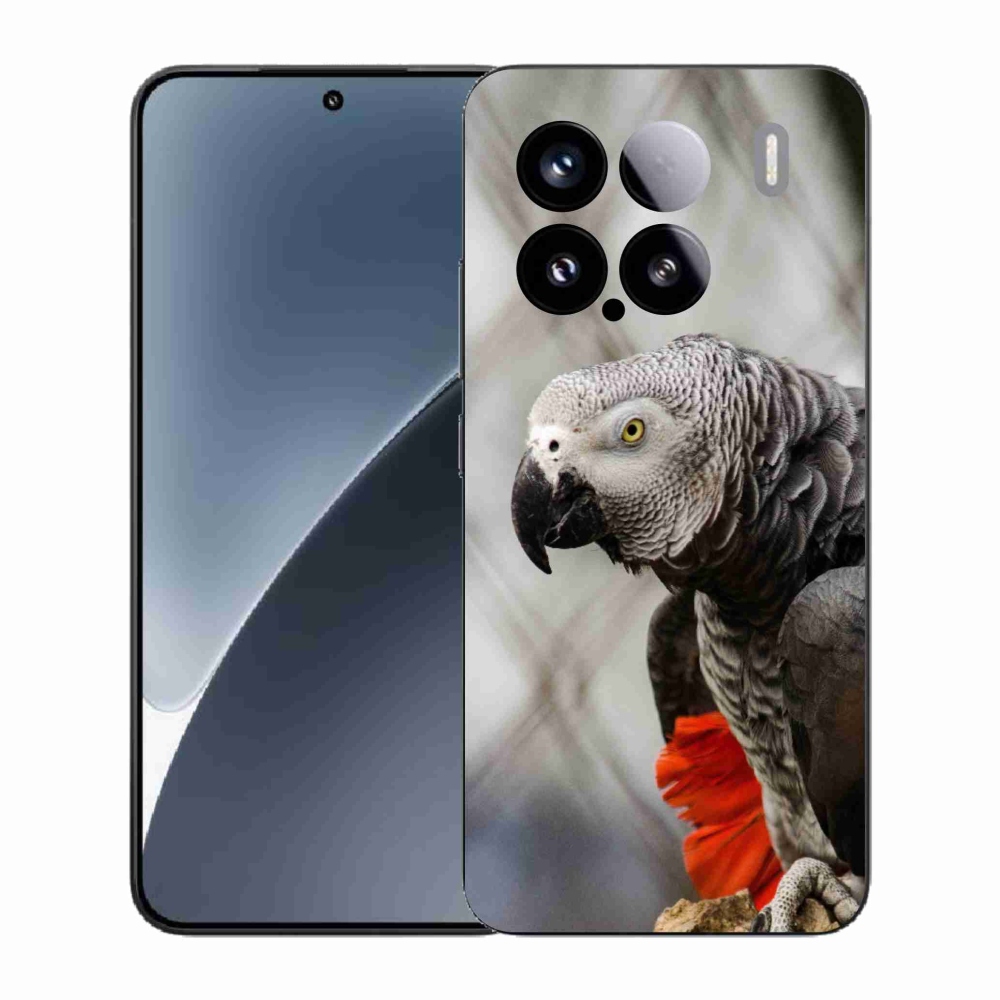 Gelový kryt mmCase na Xiaomi 15 - papoušek žako 3