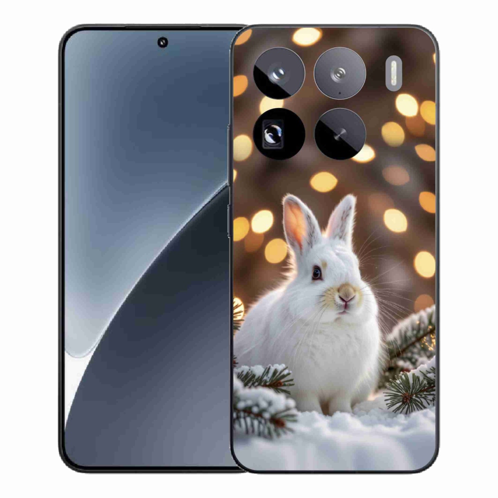 Gelový kryt mmCase na Xiaomi 15 Pro - bílý zajíc
