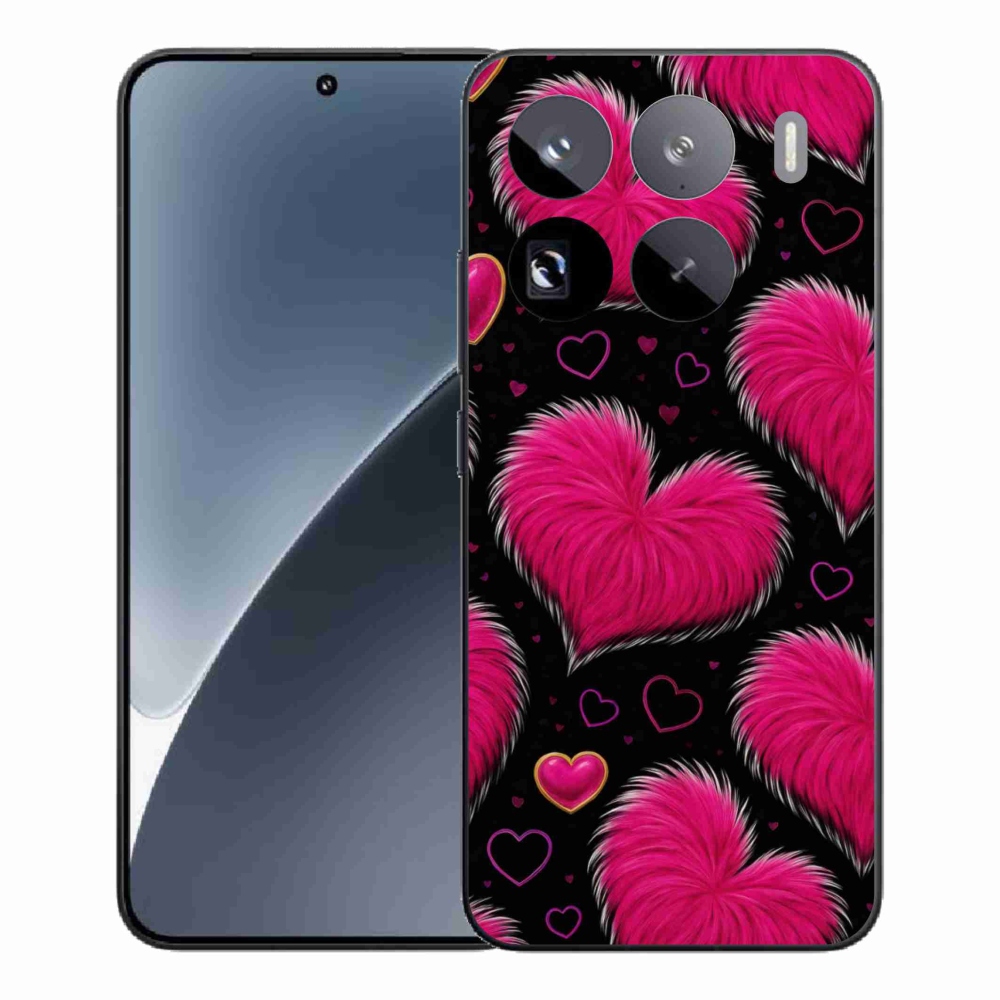 Gelový kryt mmCase na Xiaomi 15 Pro - hebká srdce