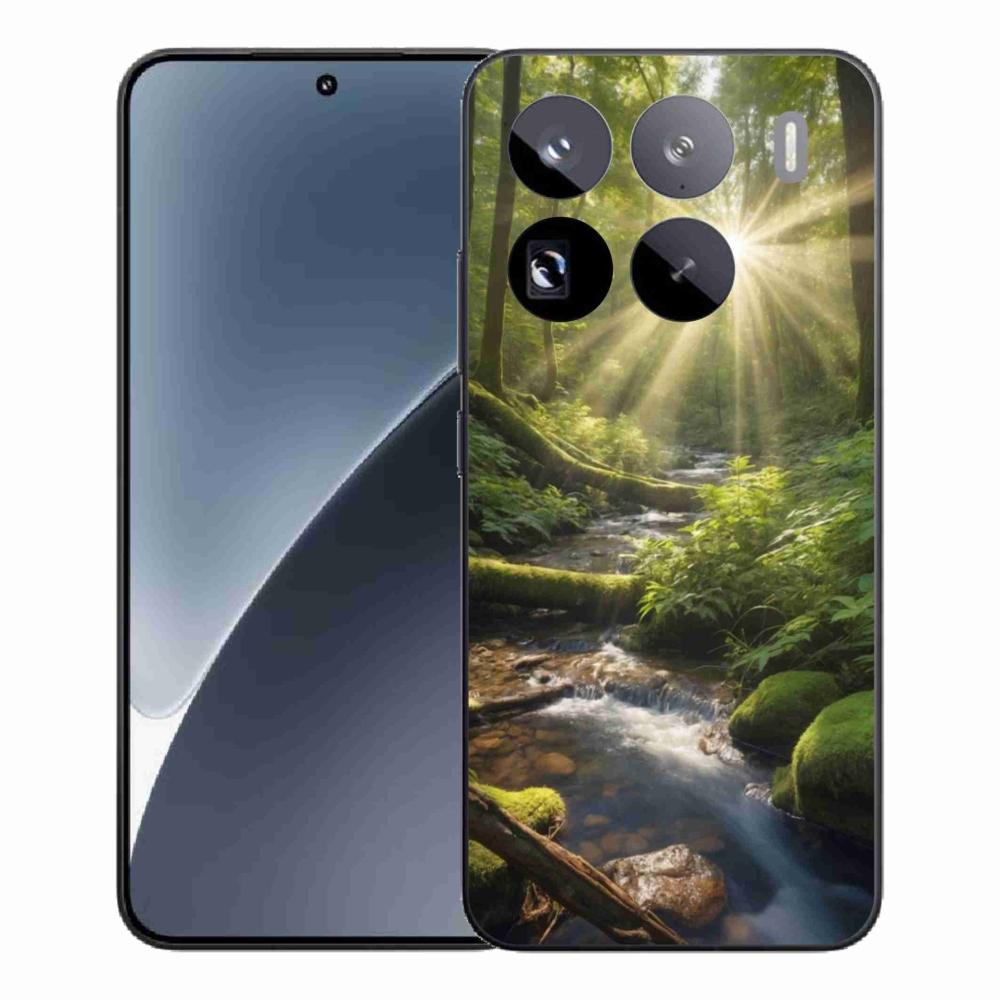 Gelový kryt mmCase na Xiaomi 15 Pro - hlubina lesa