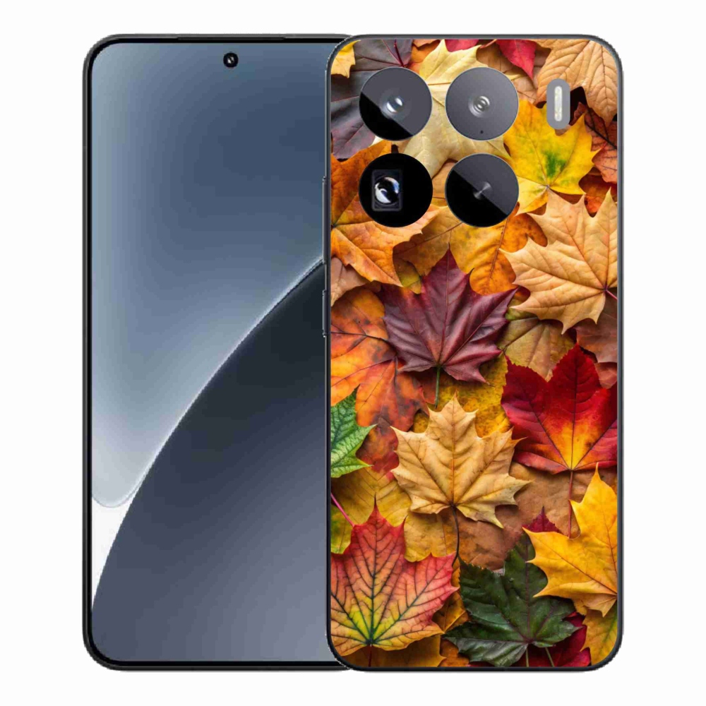 Gelový kryt mmCase na Xiaomi 15 Pro - javorové listy 2