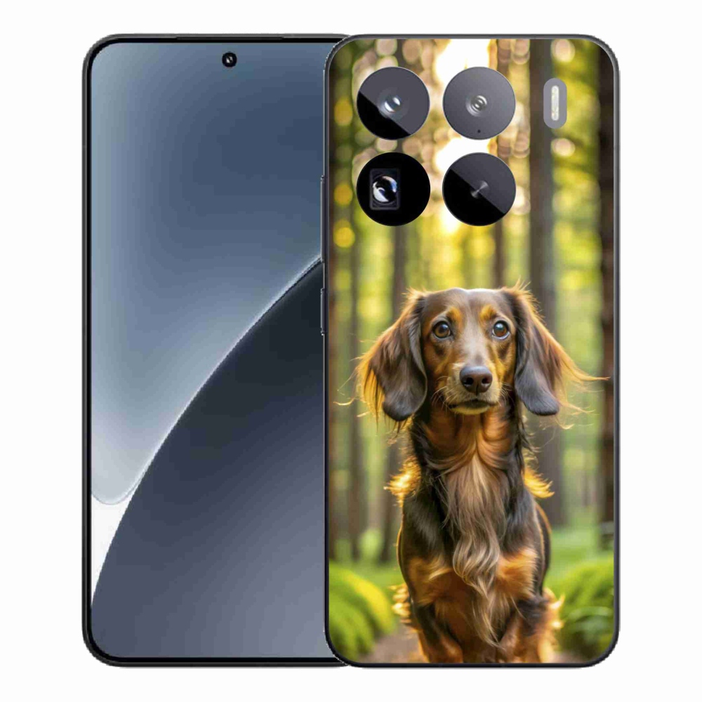 Gelový kryt mmCase na Xiaomi 15 Pro - jezevčík 4