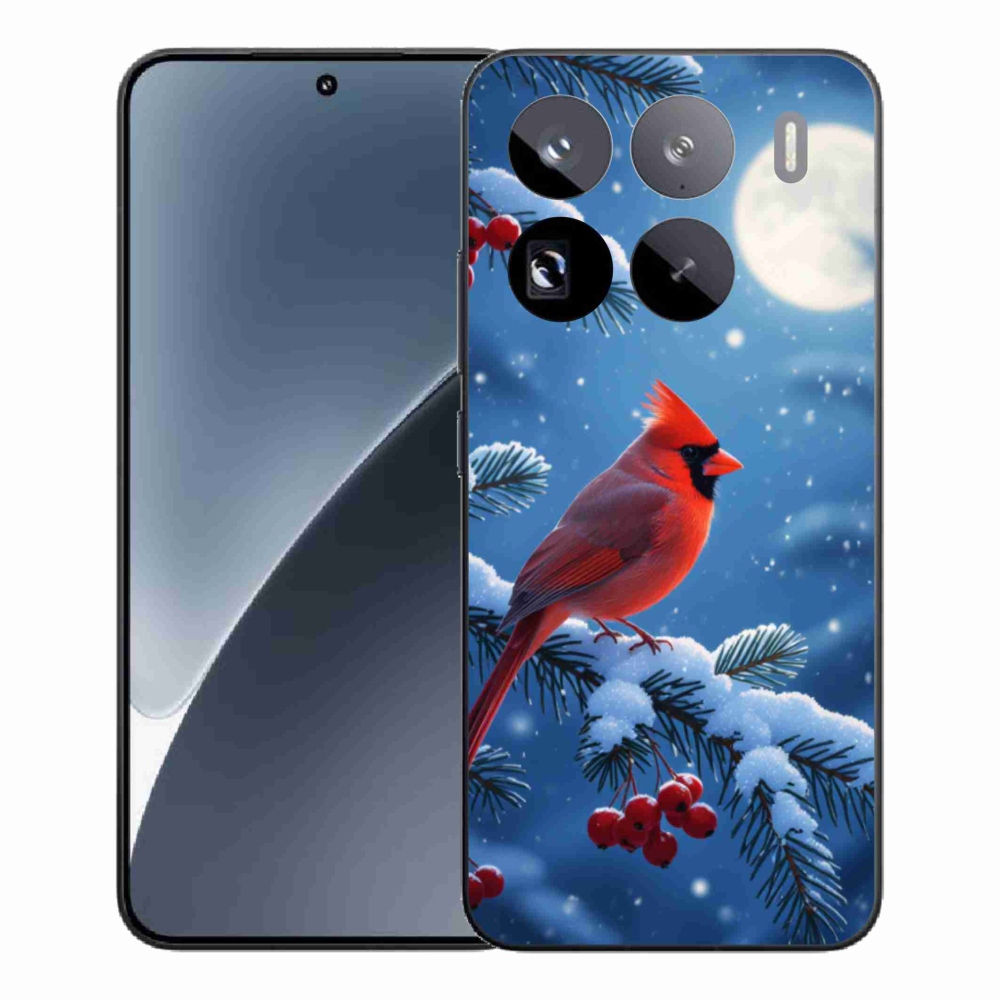 Gelový kryt mmCase na Xiaomi 15 Pro - kardinál červený