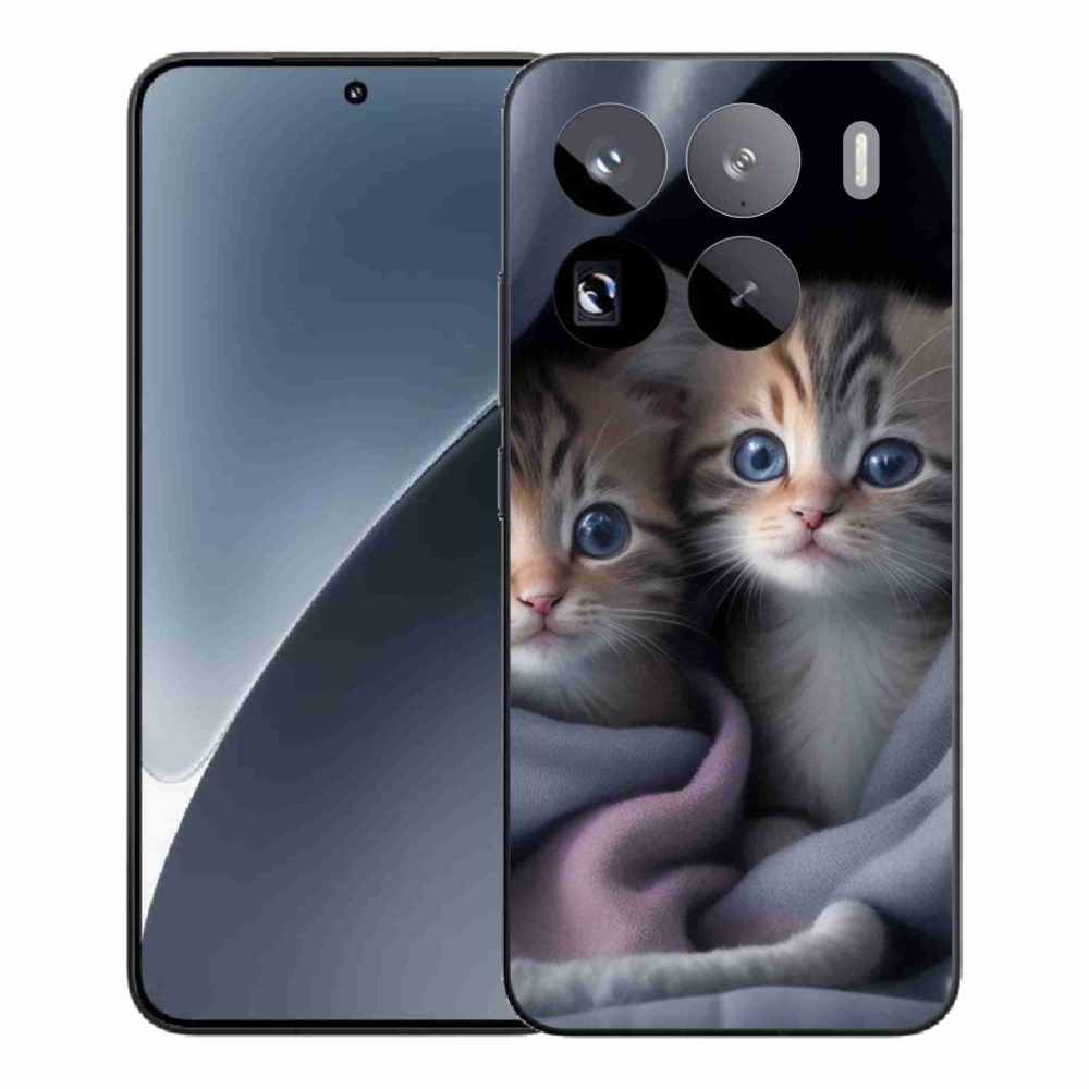 Gelový kryt mmCase na Xiaomi 15 Pro - kočičí duo 2