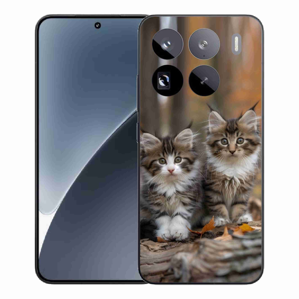 Gelový kryt mmCase na Xiaomi 15 Pro - kočičí duo 3
