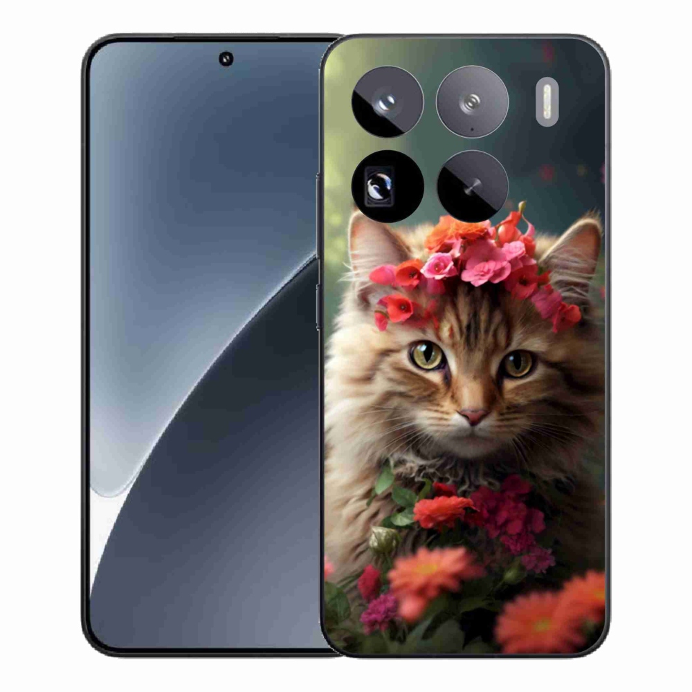 Gelový kryt mmCase na Xiaomi 15 Pro - kočíčí princezna