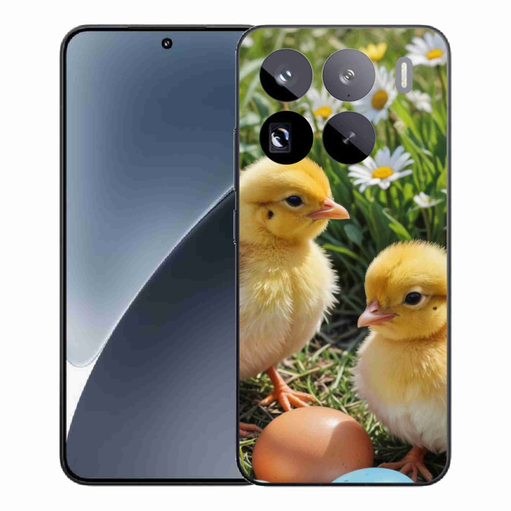Gelový kryt mmCase na Xiaomi 15 Pro - kuřátka