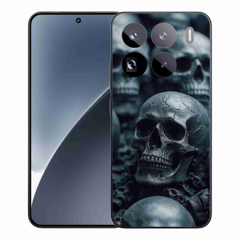 Gelový kryt mmCase na Xiaomi 15 Pro - lebka 2