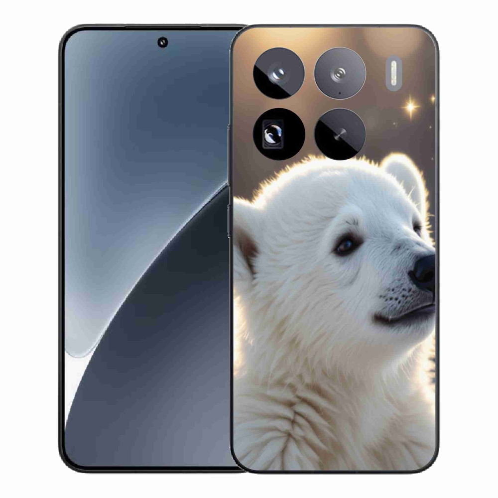 Gelový kryt mmCase na Xiaomi 15 Pro - lední medvěd