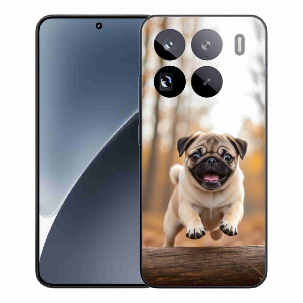 Gelový kryt mmCase na Xiaomi 15 Pro - mops 2