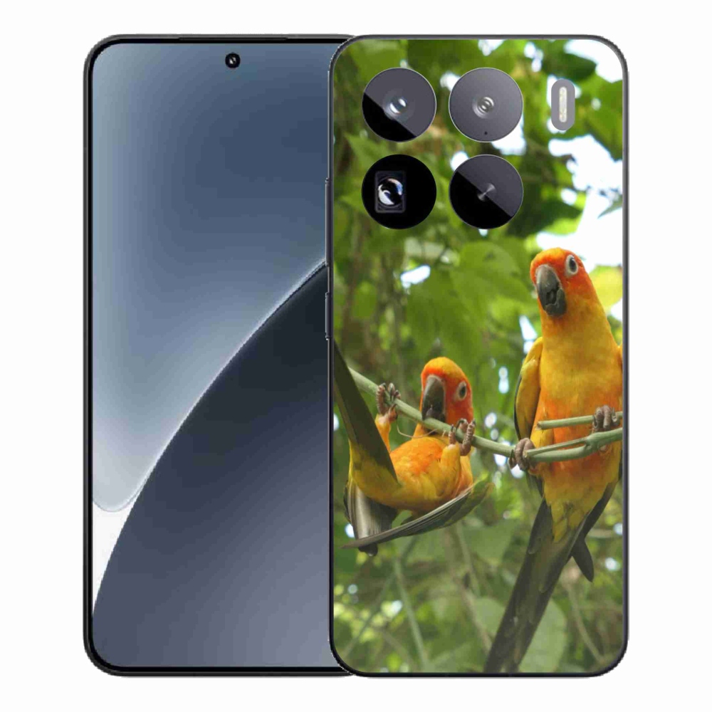 Gelový kryt mmCase na Xiaomi 15 Pro - papoušci aratingy