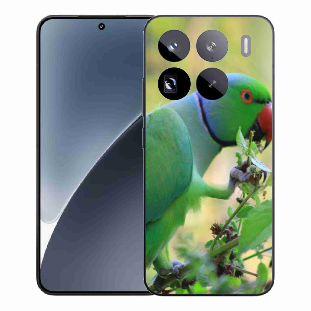 Gelový kryt mmCase na Xiaomi 15 Pro - papoušek alexandr