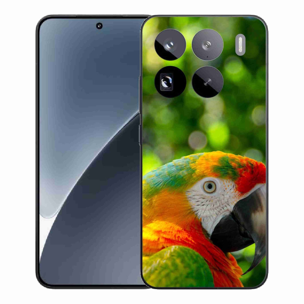 Gelový kryt mmCase na Xiaomi 15 Pro - papoušek ara 3