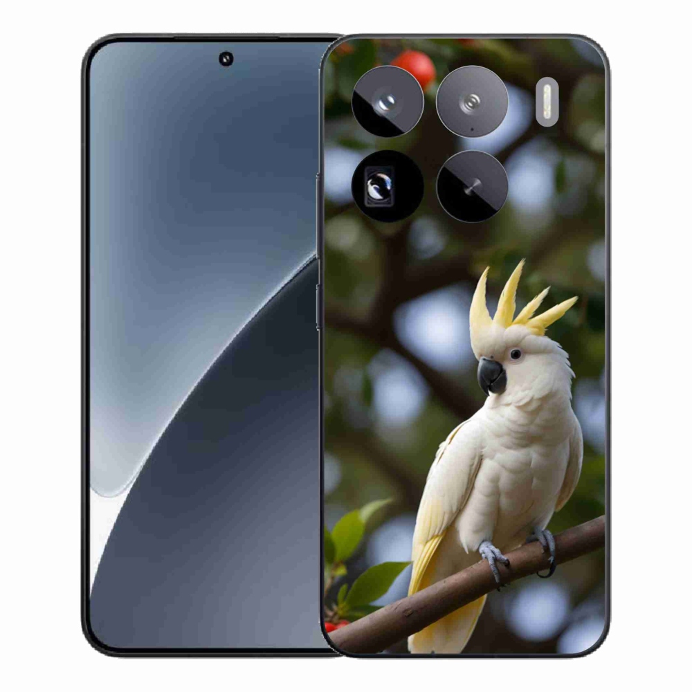 Gelový kryt mmCase na Xiaomi 15 Pro - papoušek kakadu 3