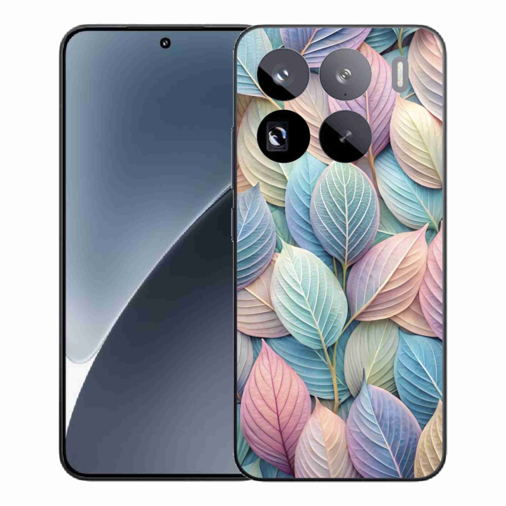 Gelový kryt mmCase na Xiaomi 15 Pro - pastelové listy