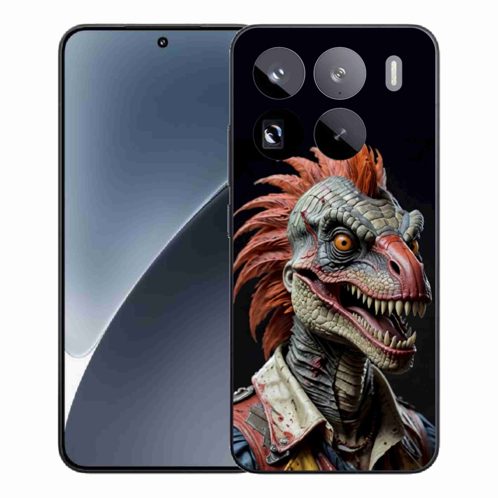 Gelový kryt mmCase na Xiaomi 15 Pro - punk dinosaurus