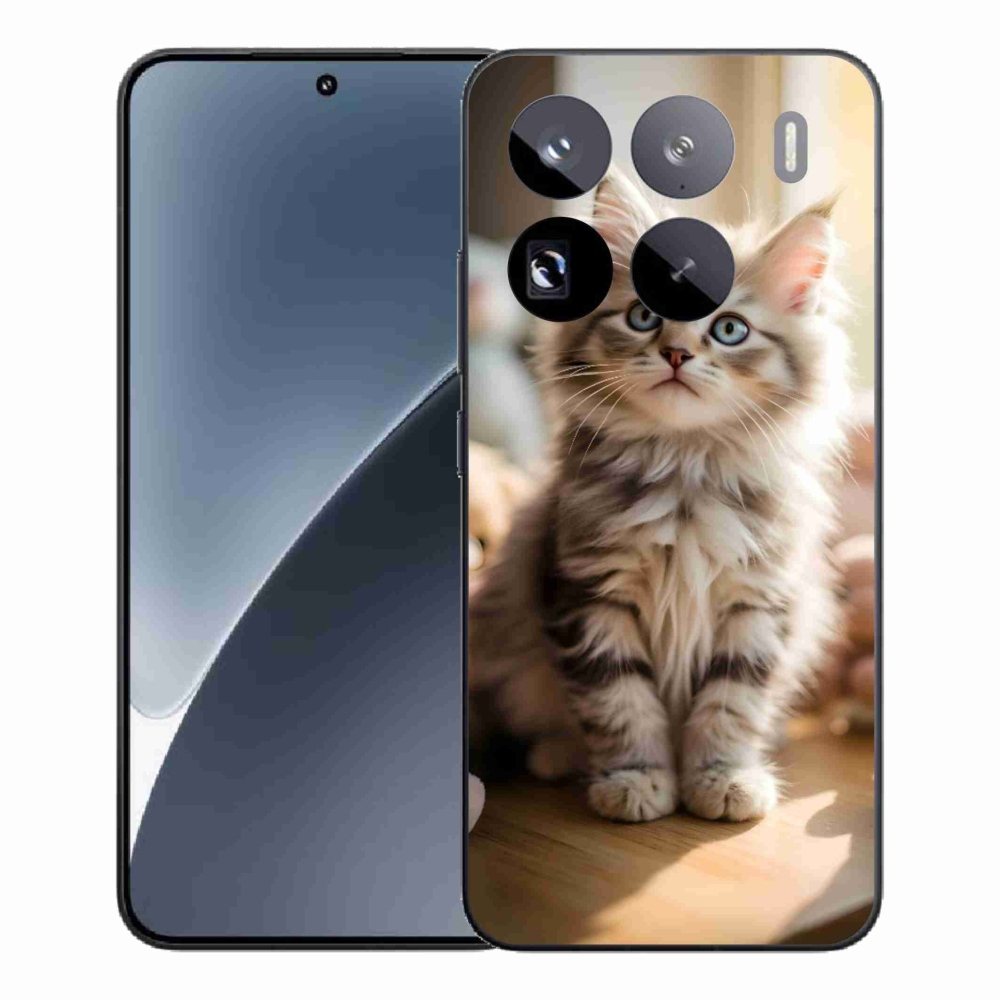 Gelový kryt mmCase na Xiaomi 15 Pro - roztomilé kotě 10