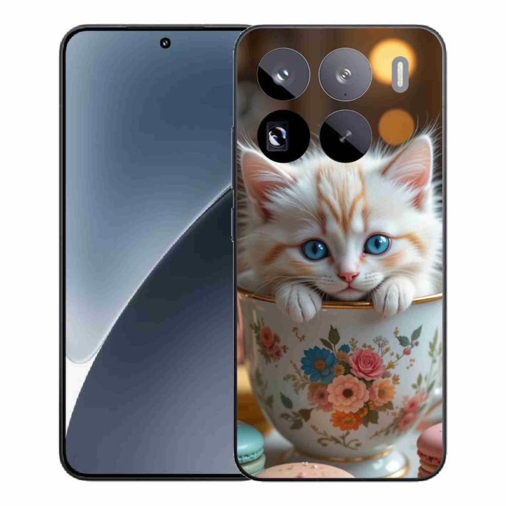 Gelový kryt mmCase na Xiaomi 15 Pro - roztomilé kotě 6