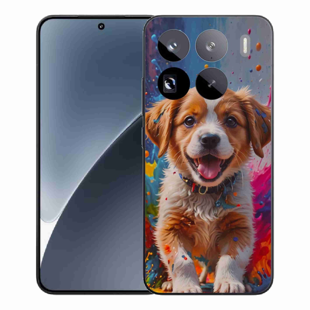 Gelový kryt mmCase na Xiaomi 15 Pro - roztomilé štěně 3