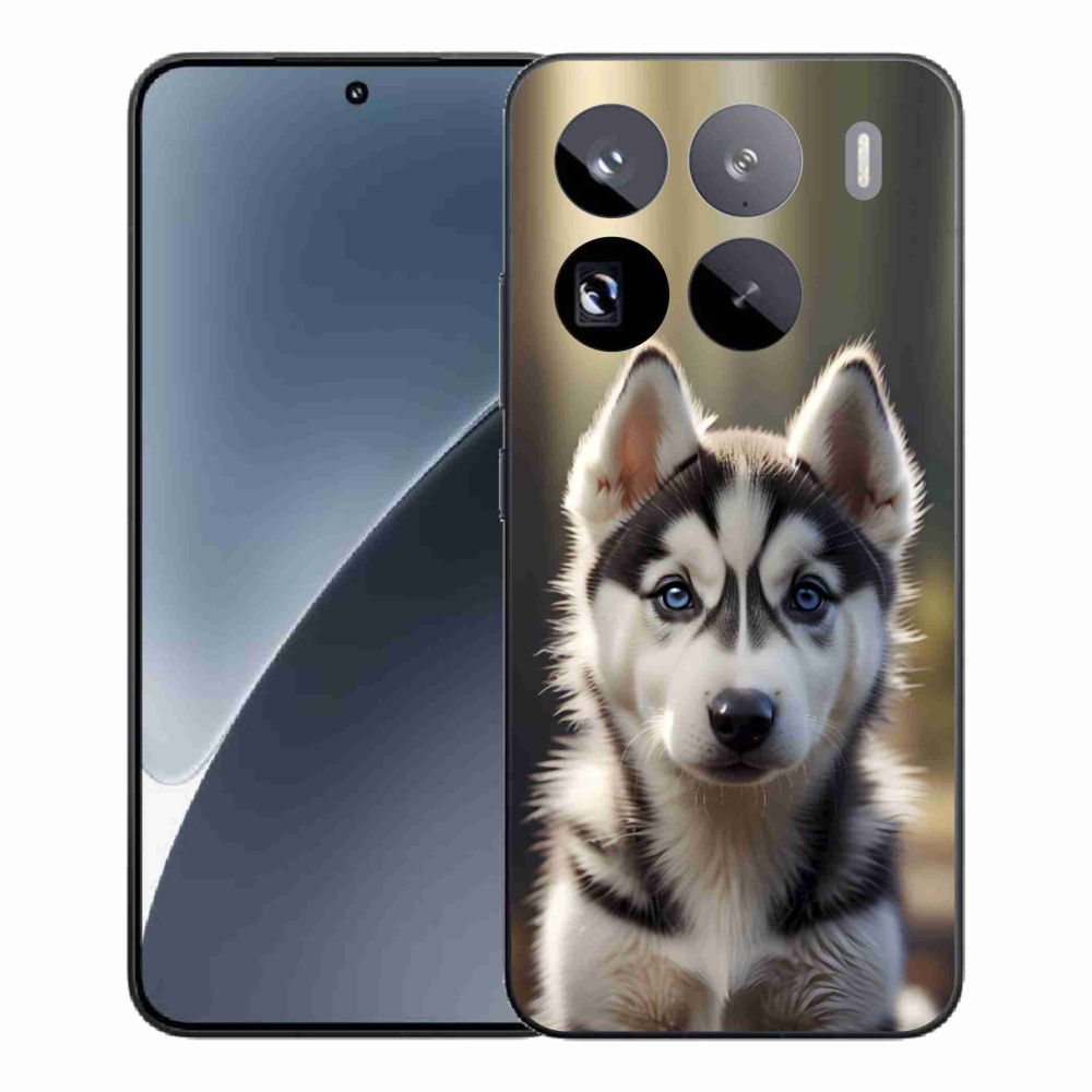 Gelový kryt mmCase na Xiaomi 15 Pro - roztomilý sibiřský husky