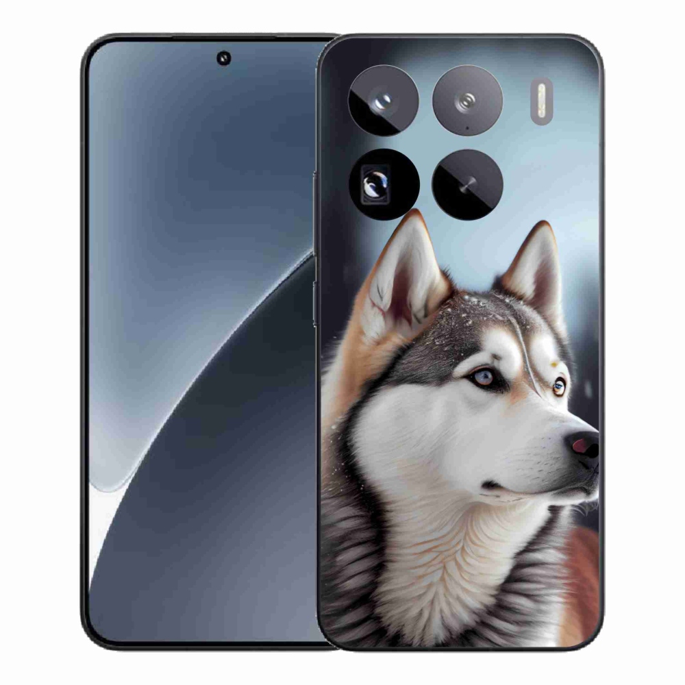 Gelový kryt mmCase na Xiaomi 15 Pro - sibiřský husky