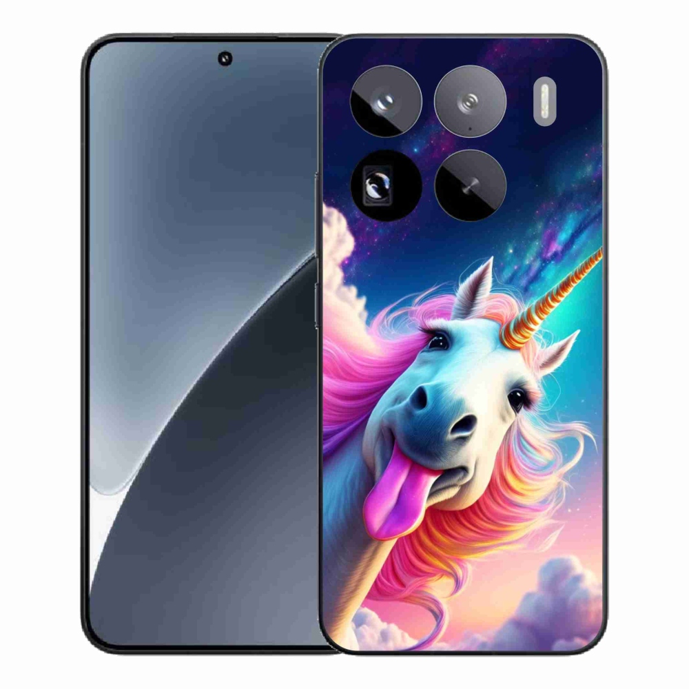 Gelový kryt mmCase na Xiaomi 15 Pro - šílený jednorožec
