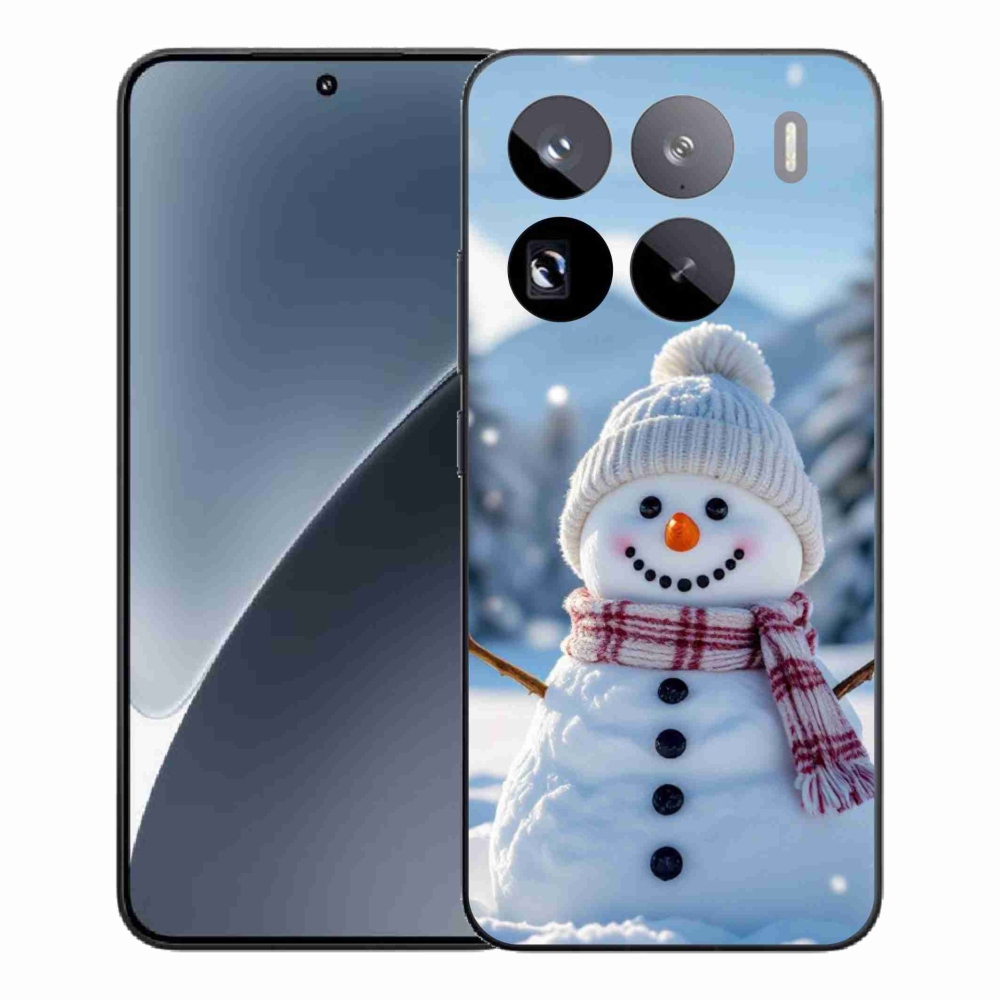 Gelový kryt mmCase na Xiaomi 15 Pro - sněhulák 3