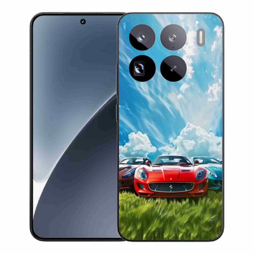 Gelový kryt mmCase na Xiaomi 15 Pro - sportovní vozy