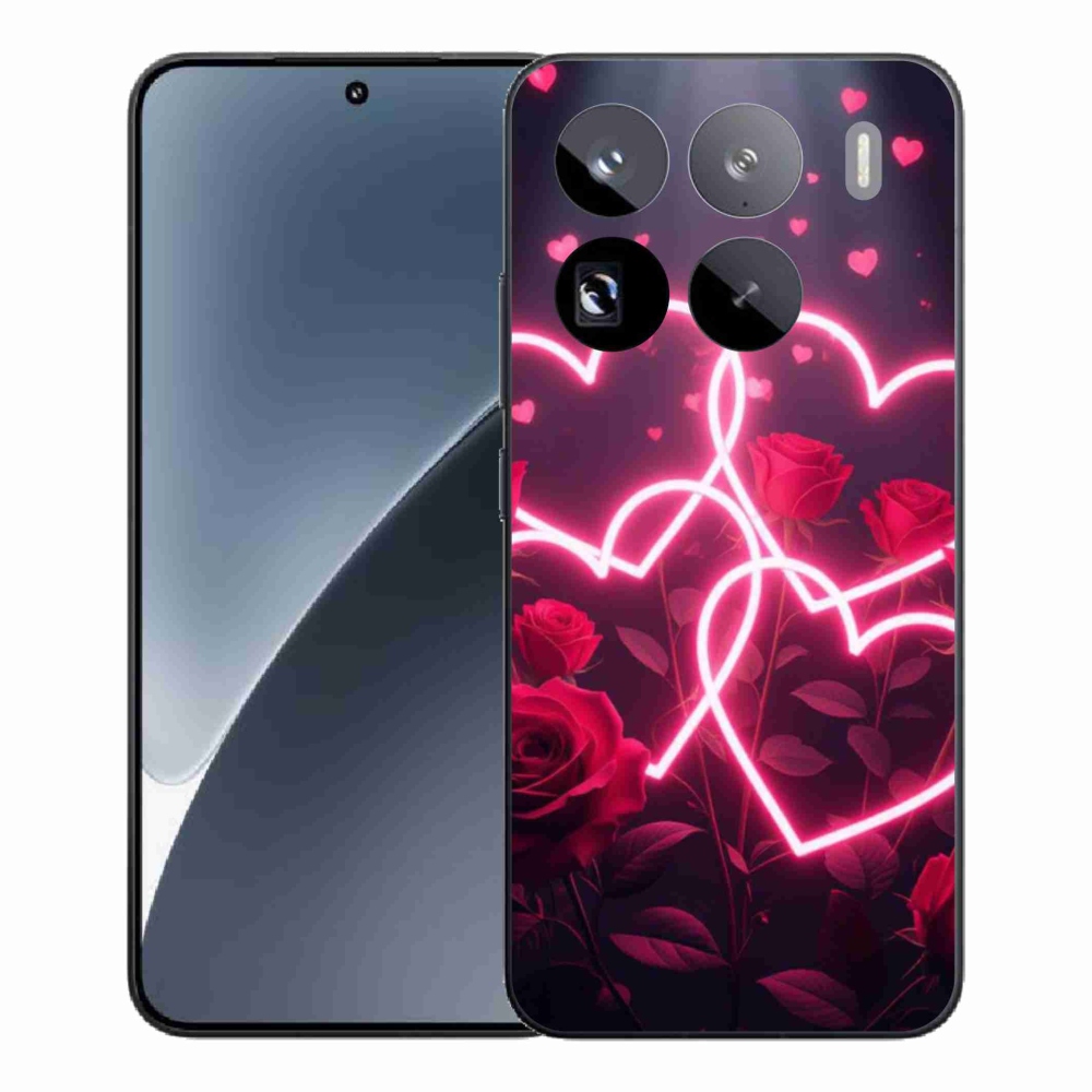 Gelový kryt mmCase na Xiaomi 15 Pro - srdce lásky