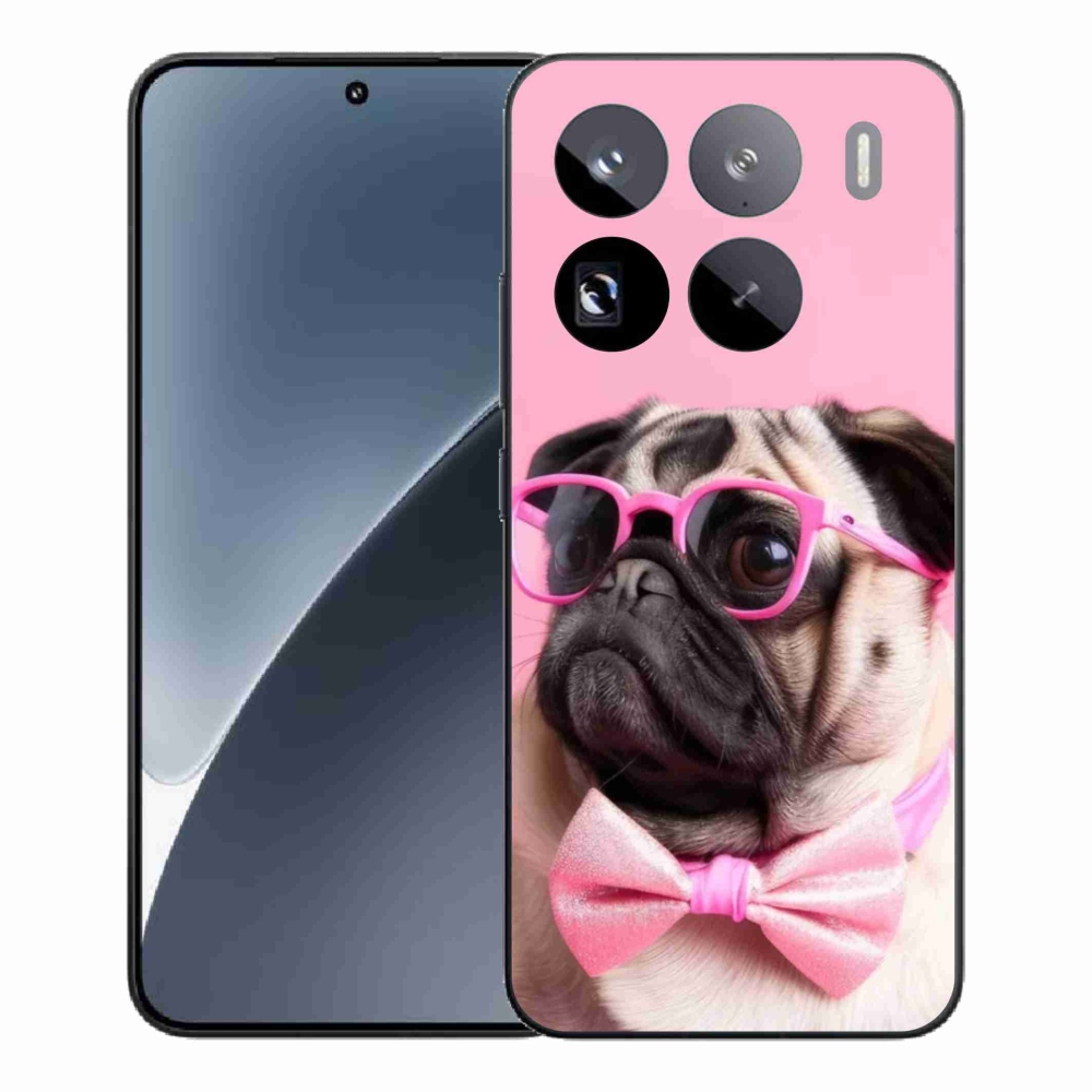 Gelový kryt mmCase na Xiaomi 15 Pro - stylový mops