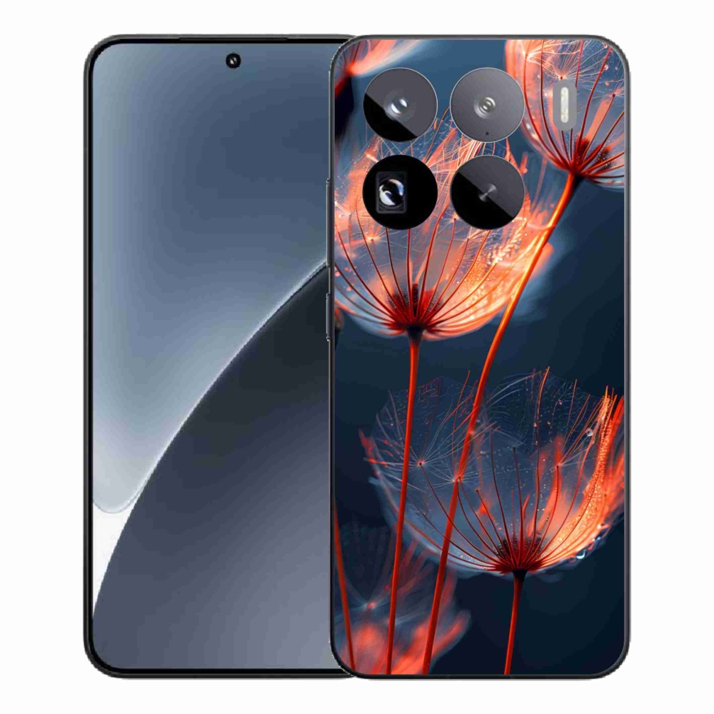 Gelový kryt mmCase na Xiaomi 15 Pro - světélkující chmýří