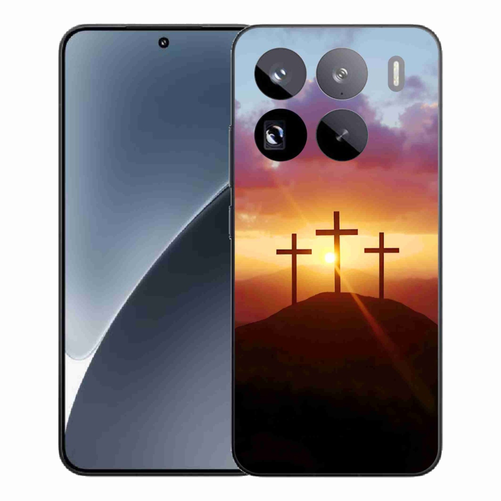 Gelový kryt mmCase na Xiaomi 15 Pro - tři kříže