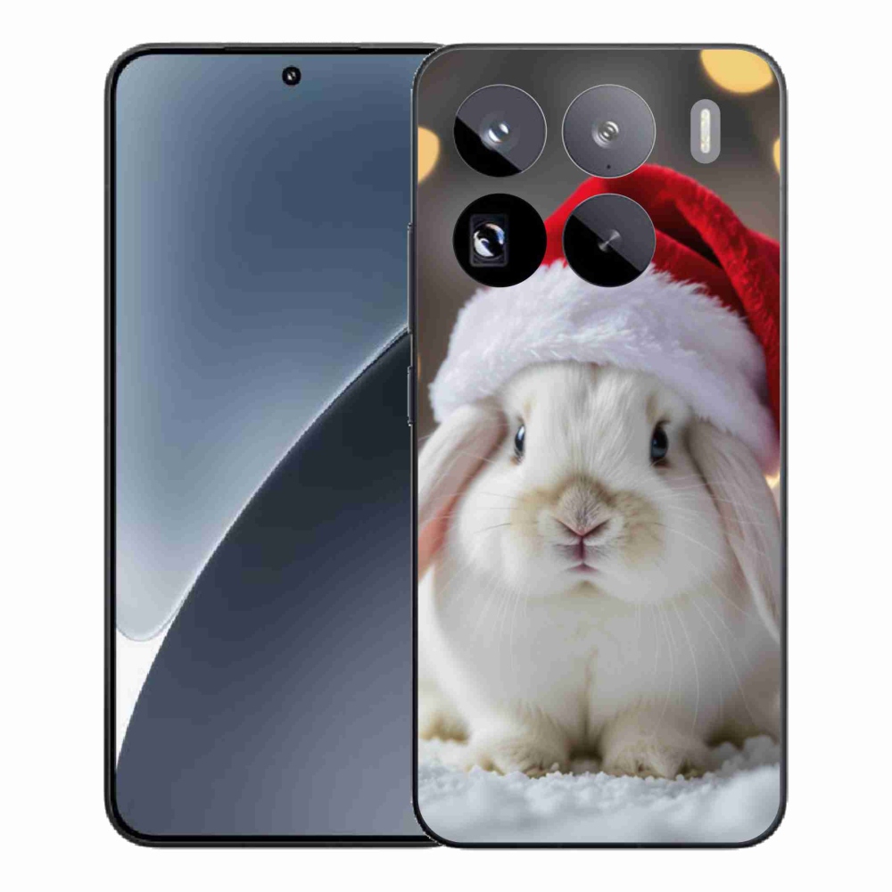 Gelový kryt mmCase na Xiaomi 15 Pro - vánoční králík