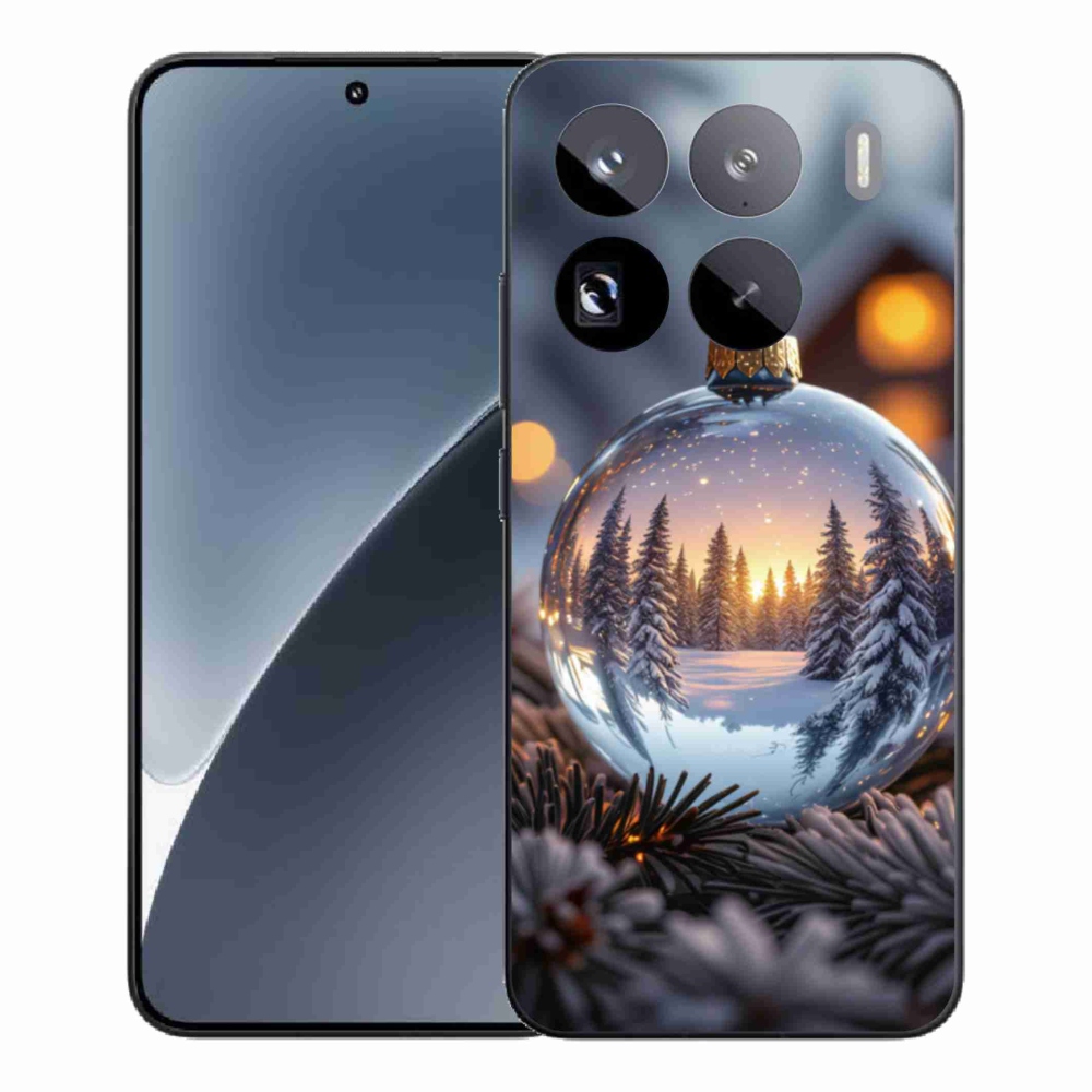 Gelový kryt mmCase na Xiaomi 15 Pro - vánoční ozdoba