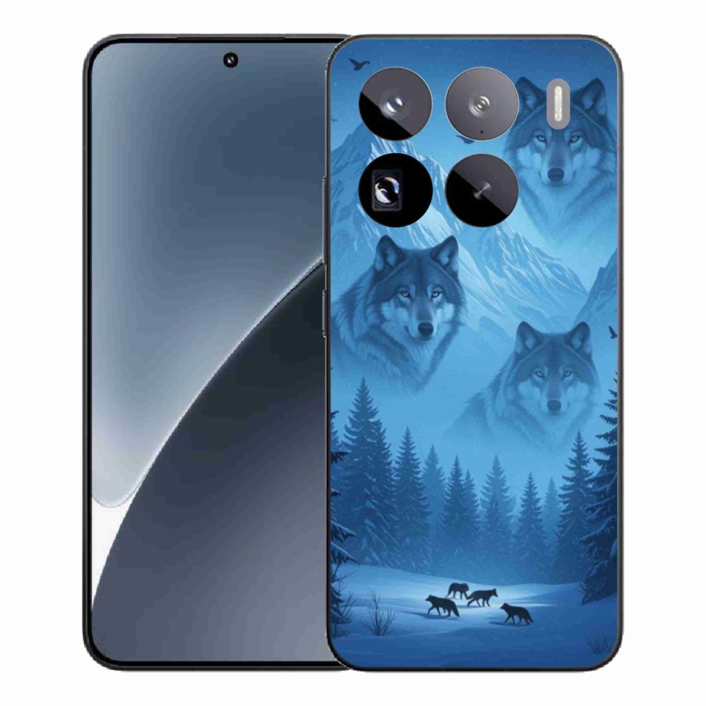 Gelový kryt mmCase na Xiaomi 15 Pro - vlčí smečka
