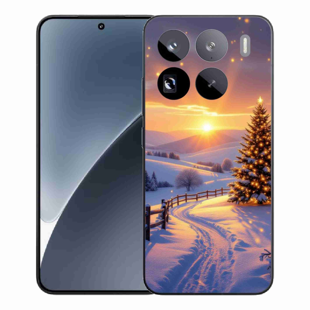 Gelový kryt mmCase na Xiaomi 15 Pro - zimní krajina