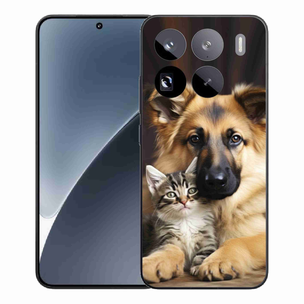 Gelový kryt mmCase na Xiaomi 15 Pro - zvířecí přátelství