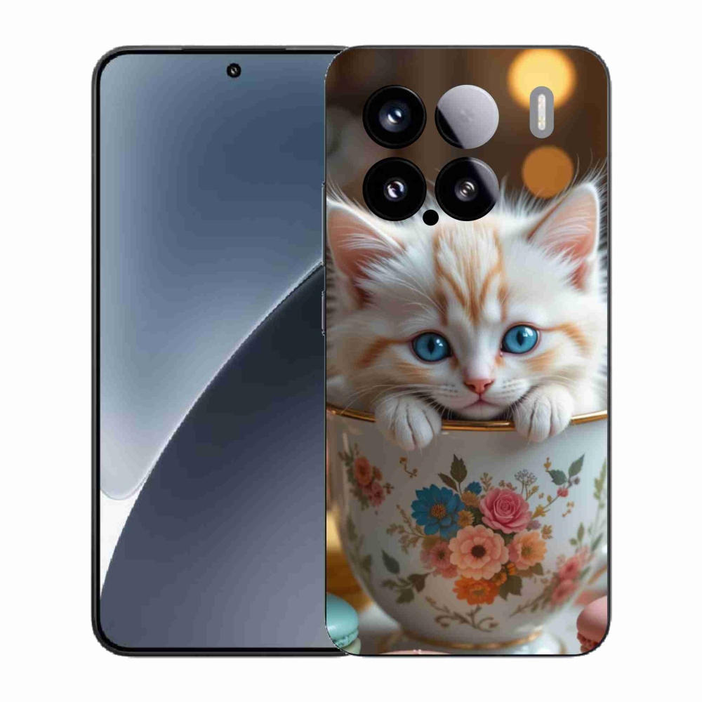 Gelový kryt mmCase na Xiaomi 15 - roztomilé kotě 6