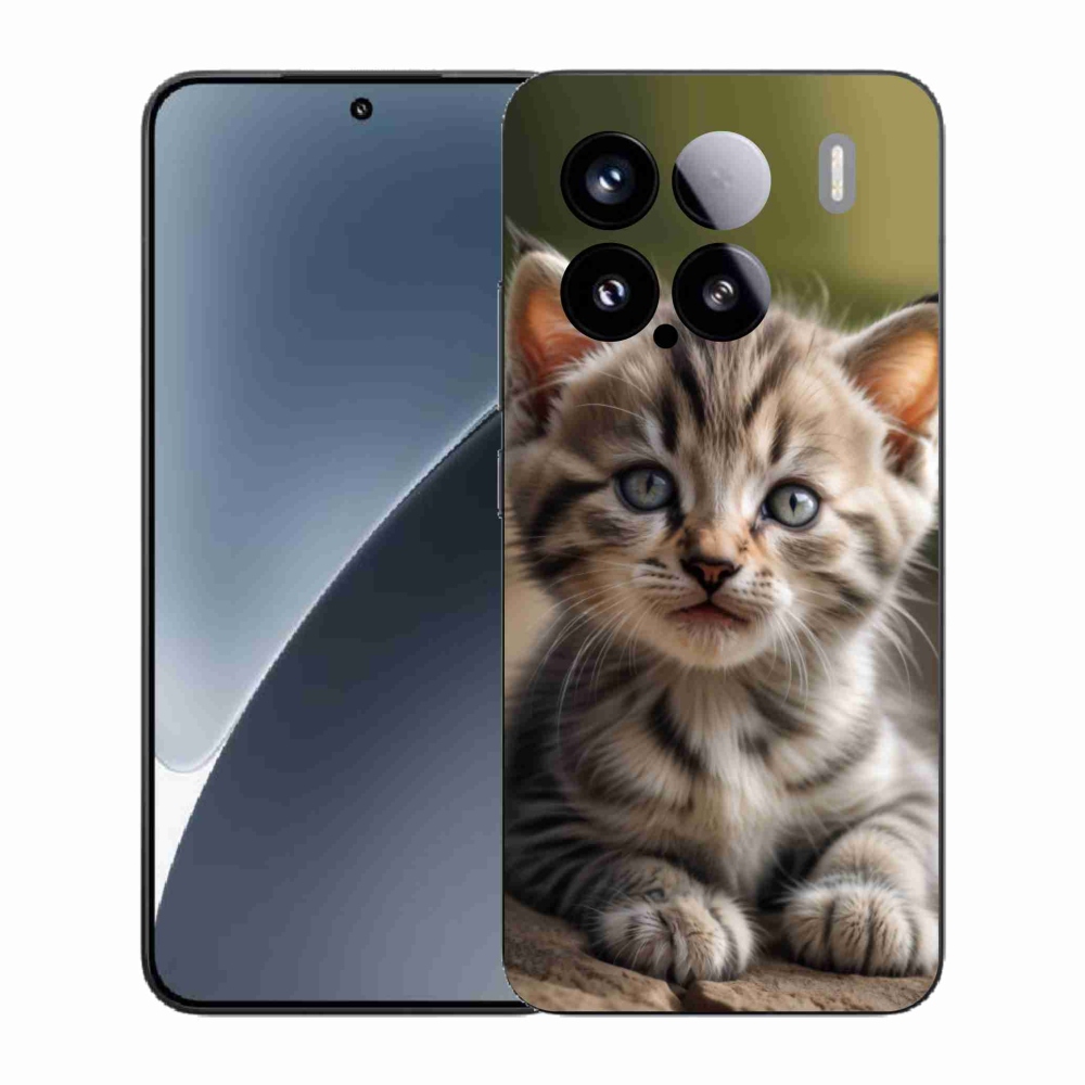 Gelový kryt mmCase na Xiaomi 15 - roztomilé kotě 9