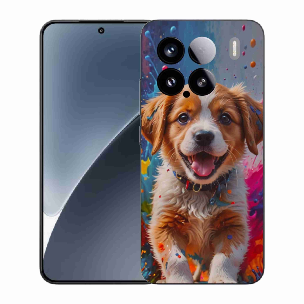 Gelový kryt mmCase na Xiaomi 15 - roztomilé štěně 3